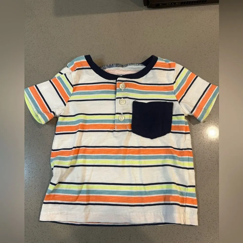 Bundle of three short sleeve t-shirts from carters